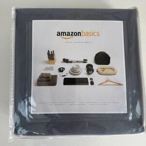 Microfiber Twin Sheet Set Dark Gray Amazon Basics